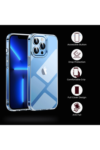 PRIMEEIGHT Transparent Crystal Clear For APPLE iPhone 11 Pro Case 5.8 inch Shockproof Curved Edges Case HD