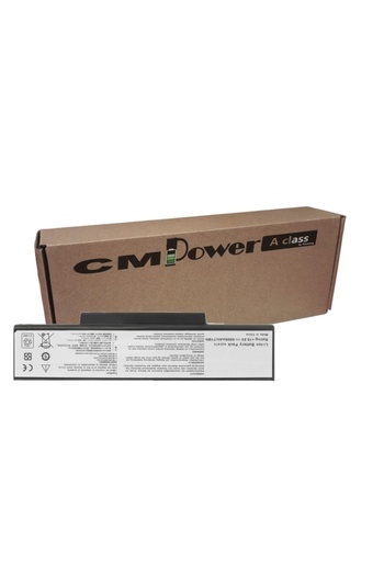 CM POWER Laptop battery Class A compatible with Asus K72, K73, N73, X77 X77 (6600mAh) 70-NX01B1000Z