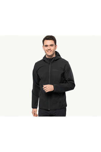 Jack Wolfskin Bornberg Hoody M Men's Outdoor Jacket 1307471-6000 Black