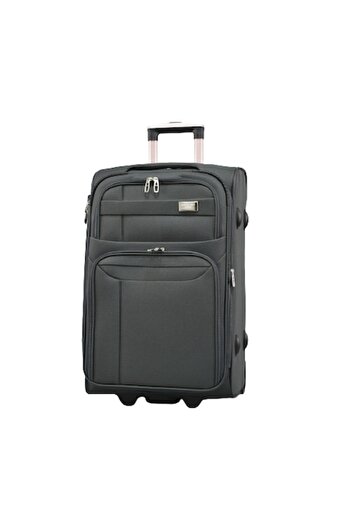 PERFECTLİNE Trolley, Perfect Line, Polyester, with Expander, 65x27x41 cm, Gray