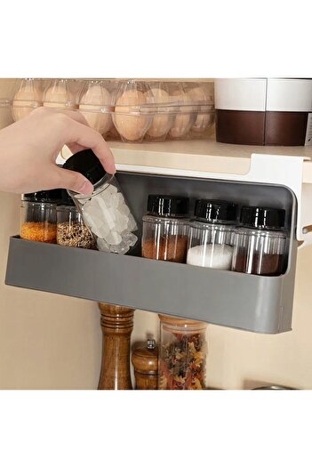 zola Hanging spice organizer, 6 containers, foldable, 32 x 13.5 x 9.5 cm