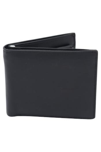 HASSION Men's Wallet, Genuine Leather, Hassion, 623, Black