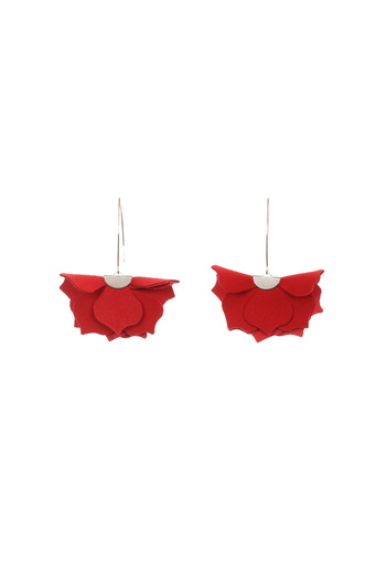 HAIArt Urban Petals Earrings - Red