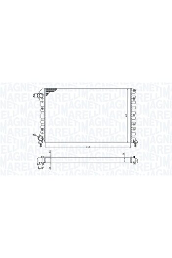 Thermotec Radiator, BMW Seria 4, F36,