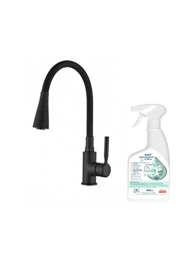 Other Pogo Plus black sink tap BZ-80-P04 + free household vinegar gel