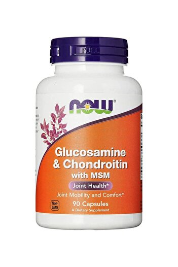 Now Foods Glucosamine & Chondroitin With Msm 90 Capsules