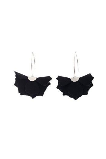 HAIArt Urban Petals Earrings - Black