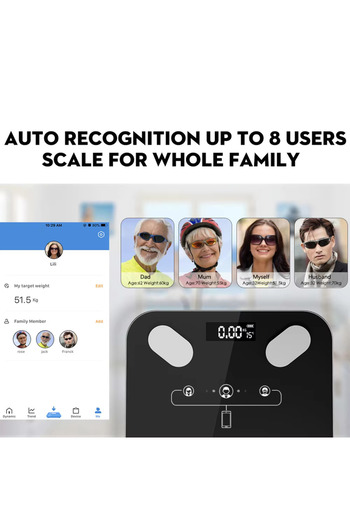 vitpharma Smart Bluetooth Scale