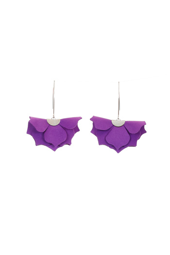 HAIArt Urban Petals Earrings - Purple