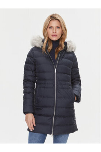 Tommy Hilfiger Women's Down jacket WW0WW39747 Blue
