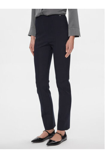 Tommy Hilfiger Women's Fabric trousers WW0WW39721 Blue