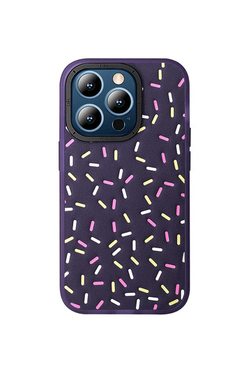 Fuchsia iPhone 15 Pro Max Case Hbc-222 Bern Cover - Deep Purple