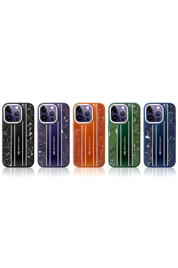 Fuchsia iPhone 14 Pro Max Case Hbc-188 Astra Cover - Deep Purple
