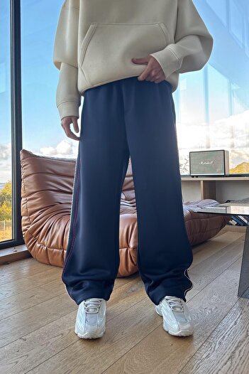 Flaw Wear Colorful Piping Detail Jogger Pants