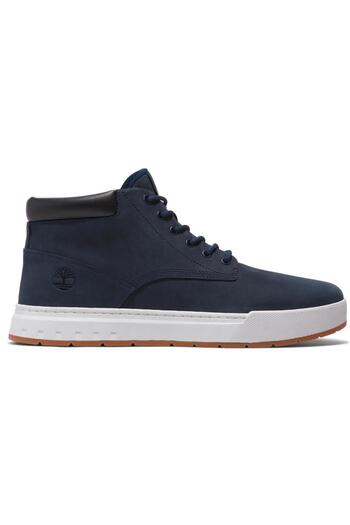 Timberland Men's Navy Leather Chukka Boots, Size 43.5 EU - Maple Grove Model