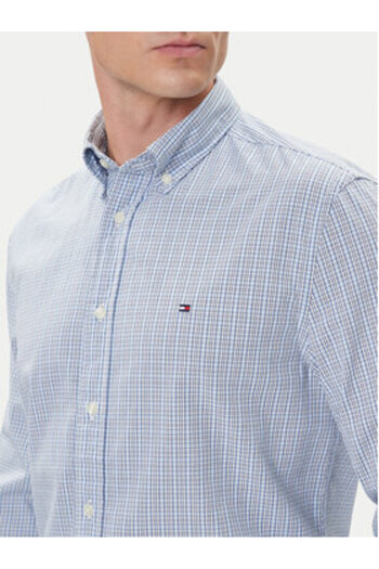 Tommy Hilfiger Cămașă bărbătească MW0MW39459 Multicoloră