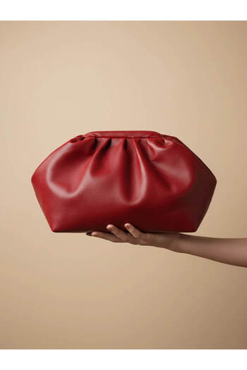 yedideri Luxury Genuine Leather Cloud Bag - Women's Hand and Shoulder Bag