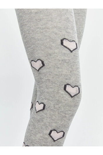 LC Waikiki Lcw Kids Gray Girls' Pantyhose 2-Piece