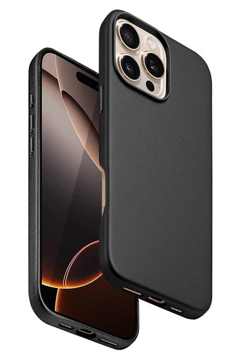 Fuchsia Apple iPhone 16 Pro Max Hbc-242 Dividing Magsafe Cover - Black