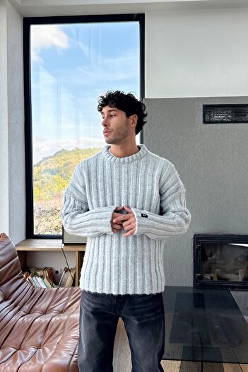 Flaw Wear Reverse Stitch Knitwear Sweater