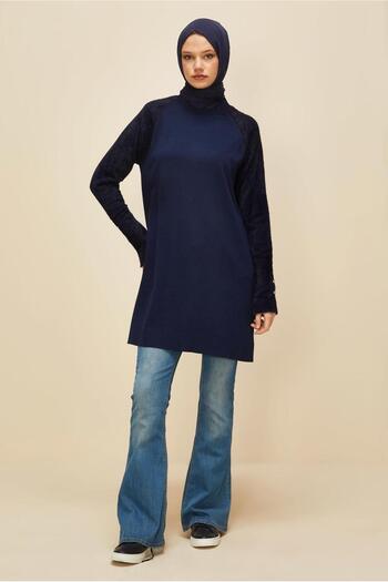 Alvina Buttoned Knit Tunic 45929