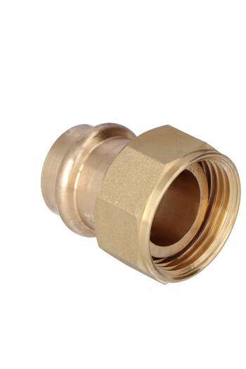 Other Adapter with loose nut for valve 22xG 1 bronze B Press