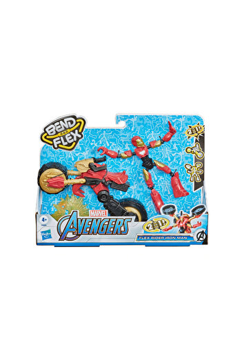AVENGERS Bend and Flex - Iron Man Flex Rider figure