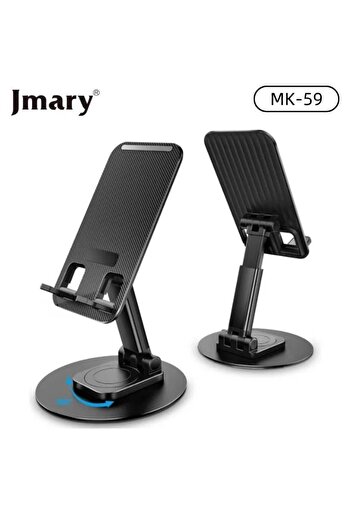 Jmary MK-59 Phone Holder With 360° Rotation Phone Stand Desk For Smartphones With Adjustable Angle