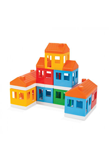 PİLSAN Mini City 40-piece construction set