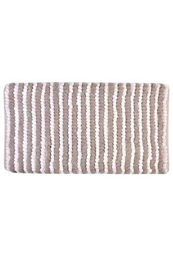 ANTBRO ® Bath Mat, Ecru/Gray Color, 50x80cm