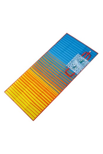 ANTBRO Beach mat bag for kids, plastic, Dinosaur model, multicolor, 150x75 cm