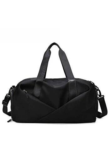 Rotixfy Gym Bag, Black, Large Capacity 25-35L, Portable, Multifunctional