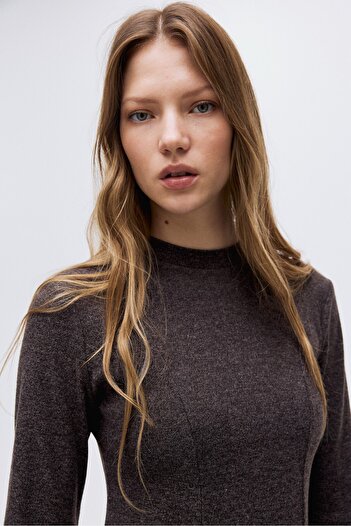 H&M Mini Triko Elbise
