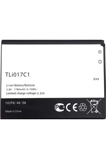 Mobile Tuning Battery for Alcatel onetouch PIXI 4.5, model TLi017C1, 1780 mah