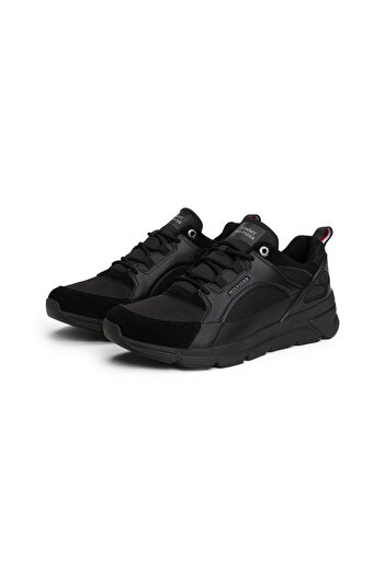 Tommy Hilfiger Siyah Erkek Sneaker MODERN COMFORT RUN OUTDOOR
