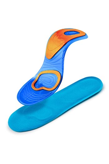 easyCTRL Set 2 Orthopedic Gel Insoles, Daily Use, Adjustable Size 40-46.5