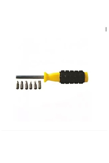 OEM Interchangeable Head Screwdriver, 6 in 1, 19cm