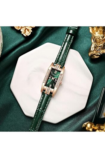 SXCDD Classic ladies watch, green, Kolla på-5,