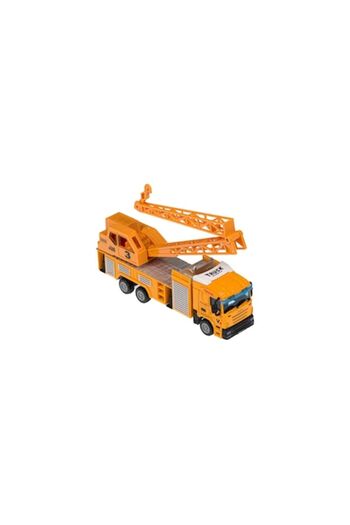 OEM Crane truck, with rotating arm, yellow, 16x6x10 cm