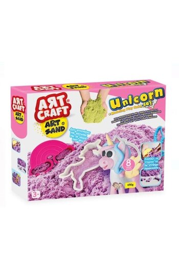 Jumbo Craft set with purple modeling sand