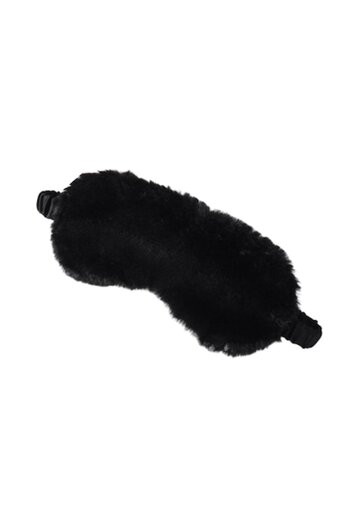 Rotixfy Sleep Eye Mask, Black, Plush, Comfortable and Skin Friendly, Light Blocking