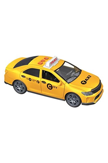 ANTBRO Toy vehicle taxi yellow with lights and sounds