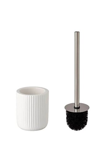 ANTBRO Perie WC cu bază ceramică dreaptă