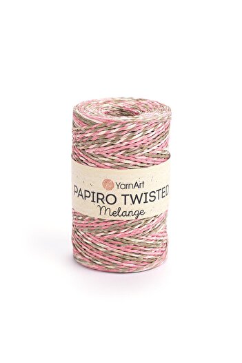 Yarnart Papiro Twisted Melange - Marbleized Paper Thread Marbleized-2301