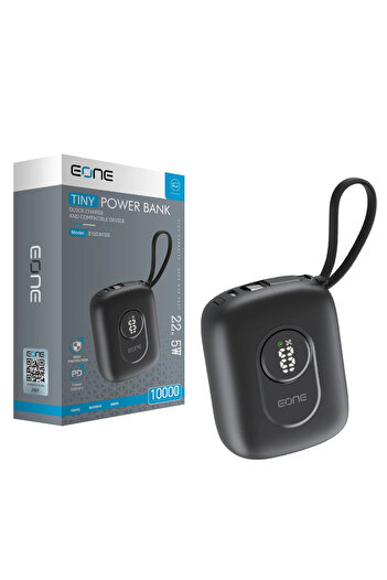 EONE TINY Power Bank - Small in size, big in power - Black