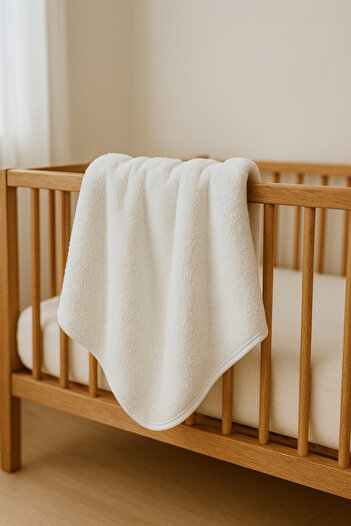 OMY Kuzu Welsoft Double Sided Blanket Unisex 90X90 Baby Swaddle Girls & Boys Winter Blanket