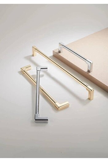 Özen Metal Özen 1905 Anthracite 224mm Metal Furniture Handle.