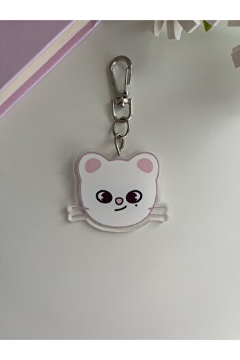 Hara Company Stray Kids Skzoo Jiniret Hyunjin Keychain / Bag Charm