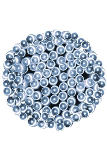 Springos Outdoor Christmas Lights, 10 meters, 100 LEDs, Battery-Powered, Cold White