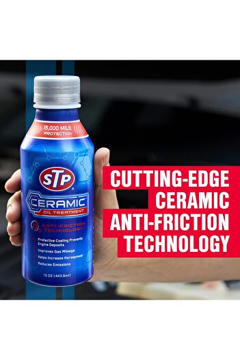 STP Ceramic Oil Treatment, Protective Coating and Anti-Friction Technology, 15 Oz